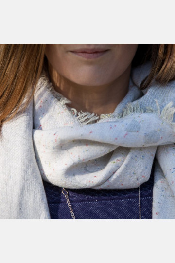 Phases Shawl Rainbow Confetti