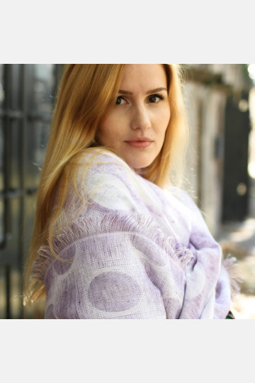 Ellips Shawl Periwinkle 