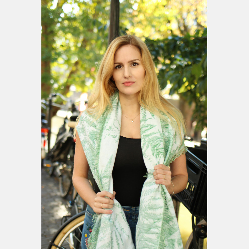 Fern Shawl Shamrock 