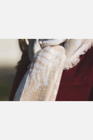 Fern Shawl Latte