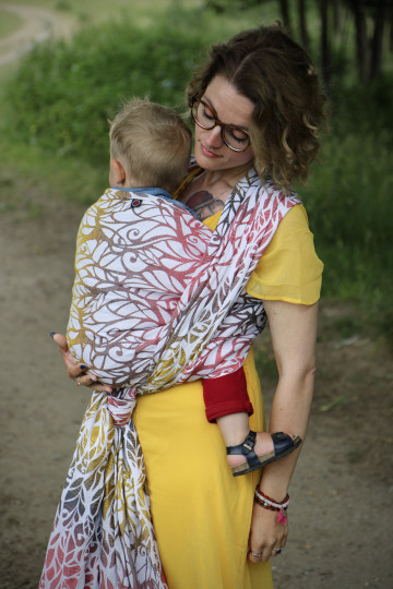Solnce Genesis Summer Glow | Luxury Woven Wrap