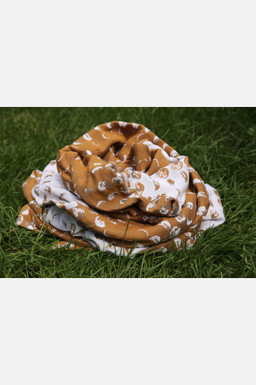 Solnce Moons Shadows on the Sand | Luxury Woven Wrap