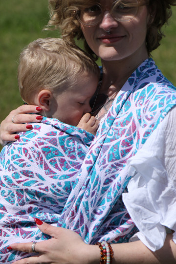Solnce Genesis Sea of Dreams | Luxury Woven Wrap