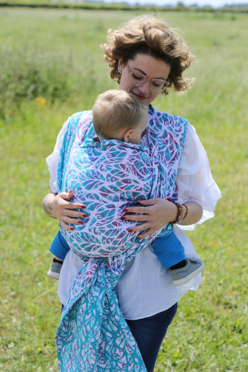 Solnce Genesis Sea of Dreams | Luxury Woven Wrap
