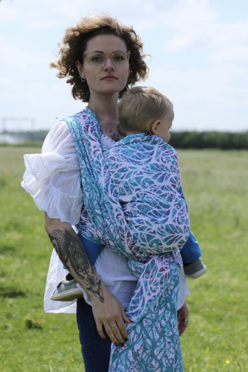 Solnce Genesis Sea of Dreams | Luxury Woven Wrap