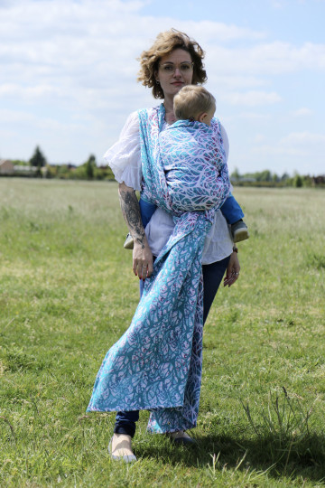 Solnce Genesis Sea of Dreams | Luxury Woven Wrap
