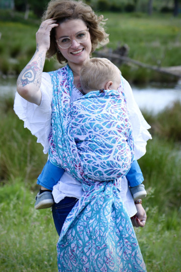 Solnce Genesis Sea of Dreams | Luxury Woven Wrap