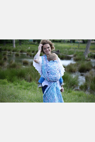 Solnce Genesis Sea of Dreams | Luxury Woven Wrap