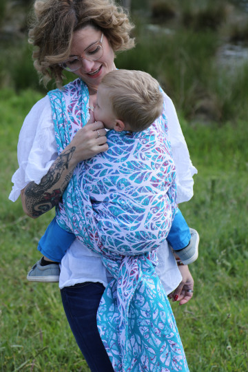 Solnce Genesis Sea of Dreams | Luxury Woven Wrap