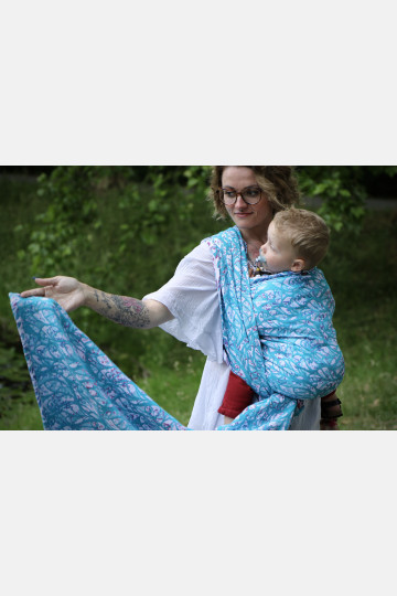 Solnce Genesis Sea of Dreams | Luxury Woven Wrap