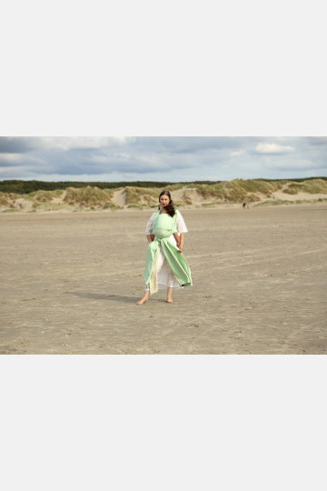 Solnce Moons Hint of Mint | Luxury Woven Wrap