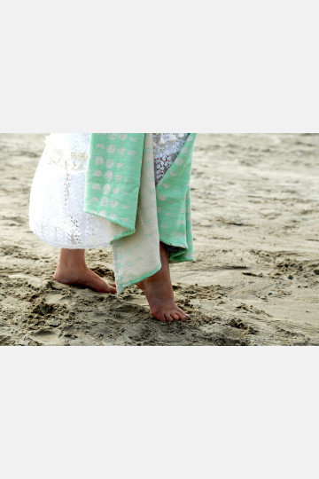 Solnce Moons Hint of Mint | Luxury Woven Wrap