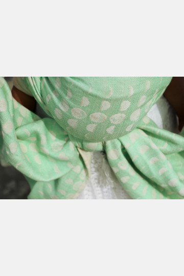 Solnce Moons Hint of Mint | Luxury Woven Wrap