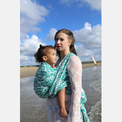 Solnce Genesis Girl with a Pearl Earring | Luxury Woven Wrap