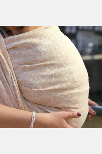 Solnce Genesis Ivory | Luxury Woven Wrap