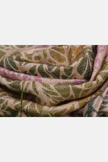Solnce Genesis Faded Flowers | Luxury Woven Wrap