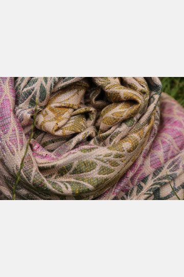 Solnce Genesis Faded Flowers | Luxury Woven Wrap