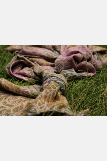 Solnce Genesis Faded Flowers | Luxury Woven Wrap
