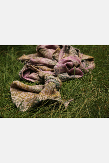 Solnce Genesis Faded Flowers | Luxury Woven Wrap