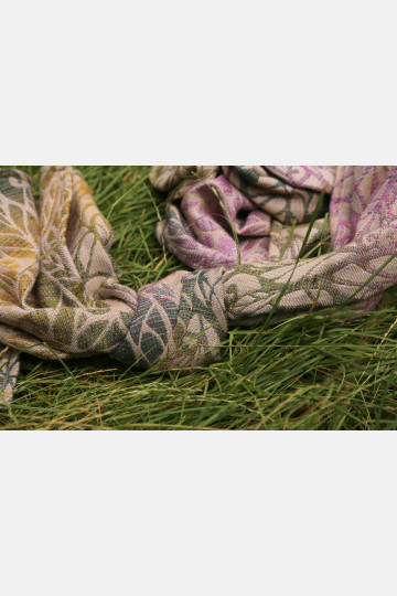 Solnce Genesis Faded Flowers | Luxury Woven Wrap