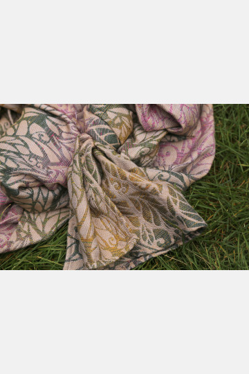 Solnce Genesis Faded Flowers | Luxury Woven Wrap