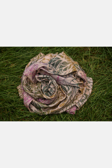 Solnce Genesis Faded Flowers | Luxury Woven Wrap