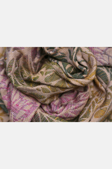 Solnce Genesis Faded Flowers | Luxury Woven Wrap
