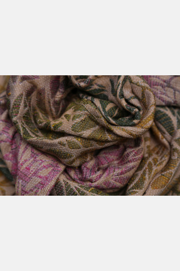 Solnce Genesis Faded Flowers | Luxury Woven Wrap