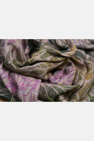 Solnce Genesis Faded Flowers | Luxury Woven Wrap