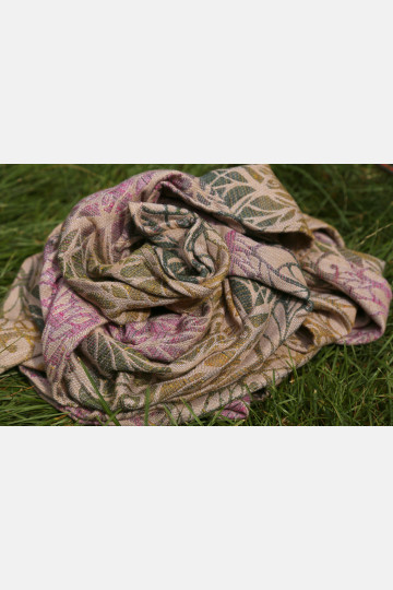 Solnce Genesis Faded Flowers | Luxury Woven Wrap