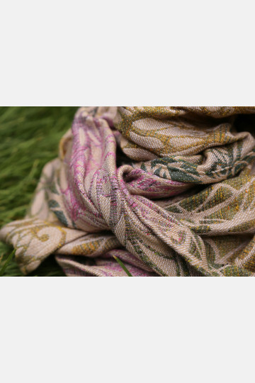 Solnce Genesis Faded Flowers | Luxury Woven Wrap