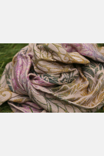 Solnce Genesis Faded Flowers | Luxury Woven Wrap