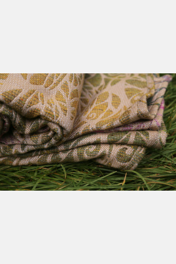 Solnce Genesis Faded Flowers | Luxury Woven Wrap