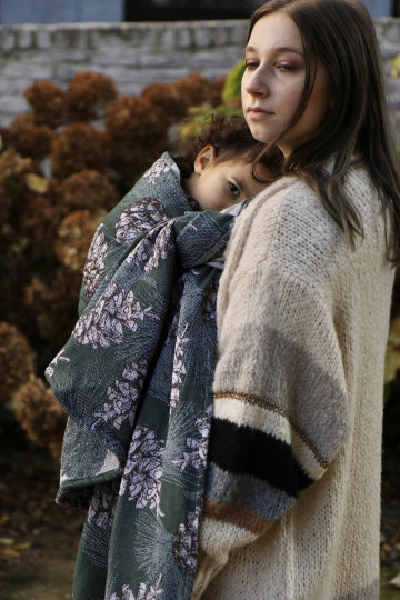 Solnce Kotte Singing Cedar | Luxury Woven Wrap