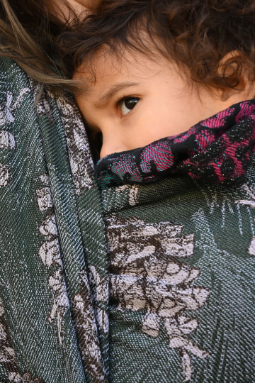 Solnce Kotte Singing Cedar | Luxury Woven Wrap