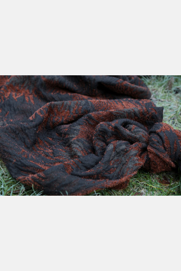 Solnce Fern Faux Fur | Luxury Woven Wrap