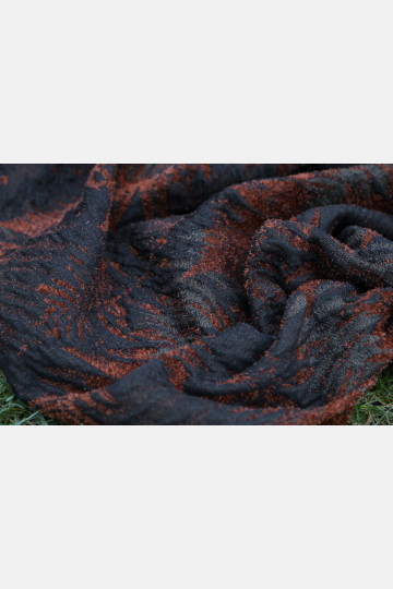 Solnce Fern Faux Fur | Luxury Woven Wrap
