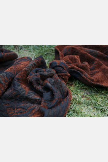 Solnce Fern Faux Fur | Luxury Woven Wrap