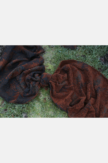 Solnce Fern Faux Fur | Luxury Woven Wrap