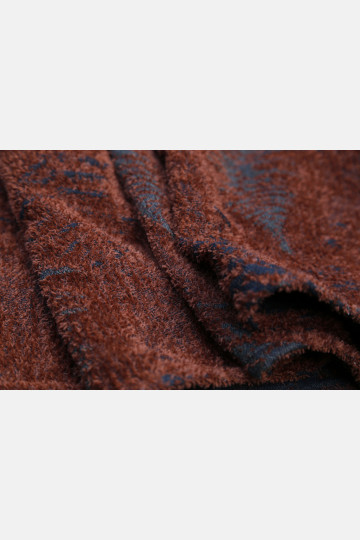 Solnce Fern Faux Fur | Luxury Woven Wrap