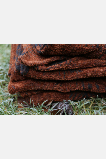 Solnce Fern Faux Fur | Luxury Woven Wrap
