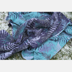 Solnce Fern Purple Starling | Luxury Woven Wrap