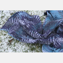 Solnce Fern Purple Starling | Luxury Woven Wrap