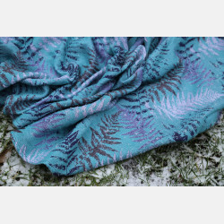 Solnce Fern Purple Starling | Luxury Woven Wrap