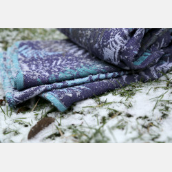 Solnce Fern Purple Starling | Luxury Woven Wrap