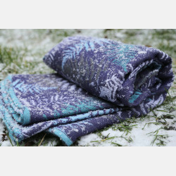 Solnce Fern Purple Starling | Luxury Woven Wrap