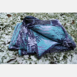 Solnce Fern Purple Starling | Luxury Woven Wrap