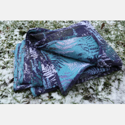 Solnce Fern Purple Starling | Luxury Woven Wrap