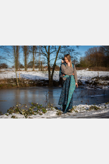 Solnce Eos Birth of Dawn | Luxury Woven Wrap