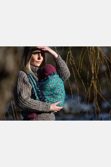 Solnce Eos Birth of Dawn | Luxury Woven Wrap